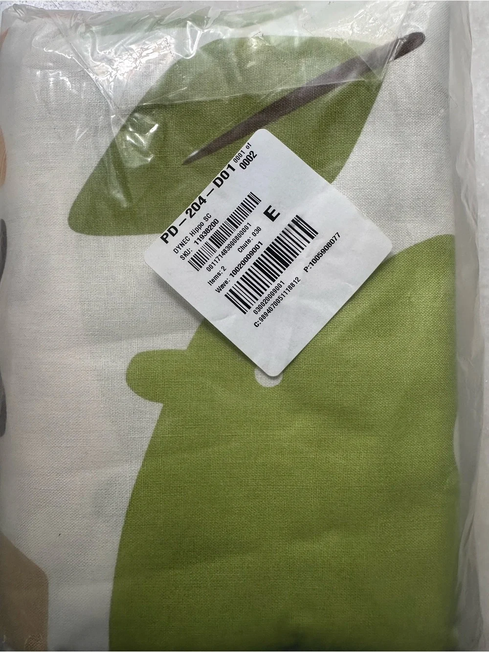 Dwell Studio for Target Hippo Shower Curtain - Brand New